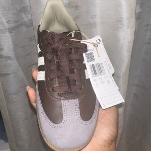 Adidas samba brown putty grey